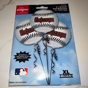 anagram mlb arizona 3 foil balloons new